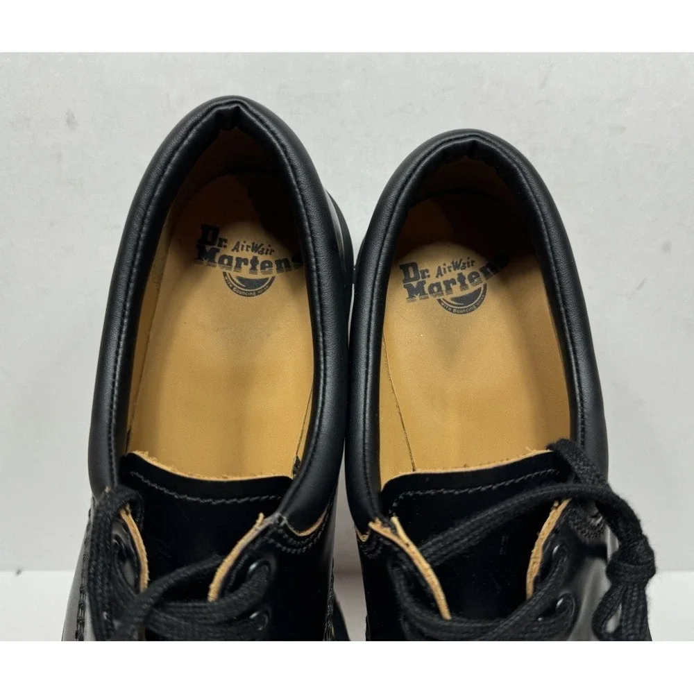 Dr. Martens 8053 Black Leather Oxford Shoes Men's Size 11 AirWair 5 Eye